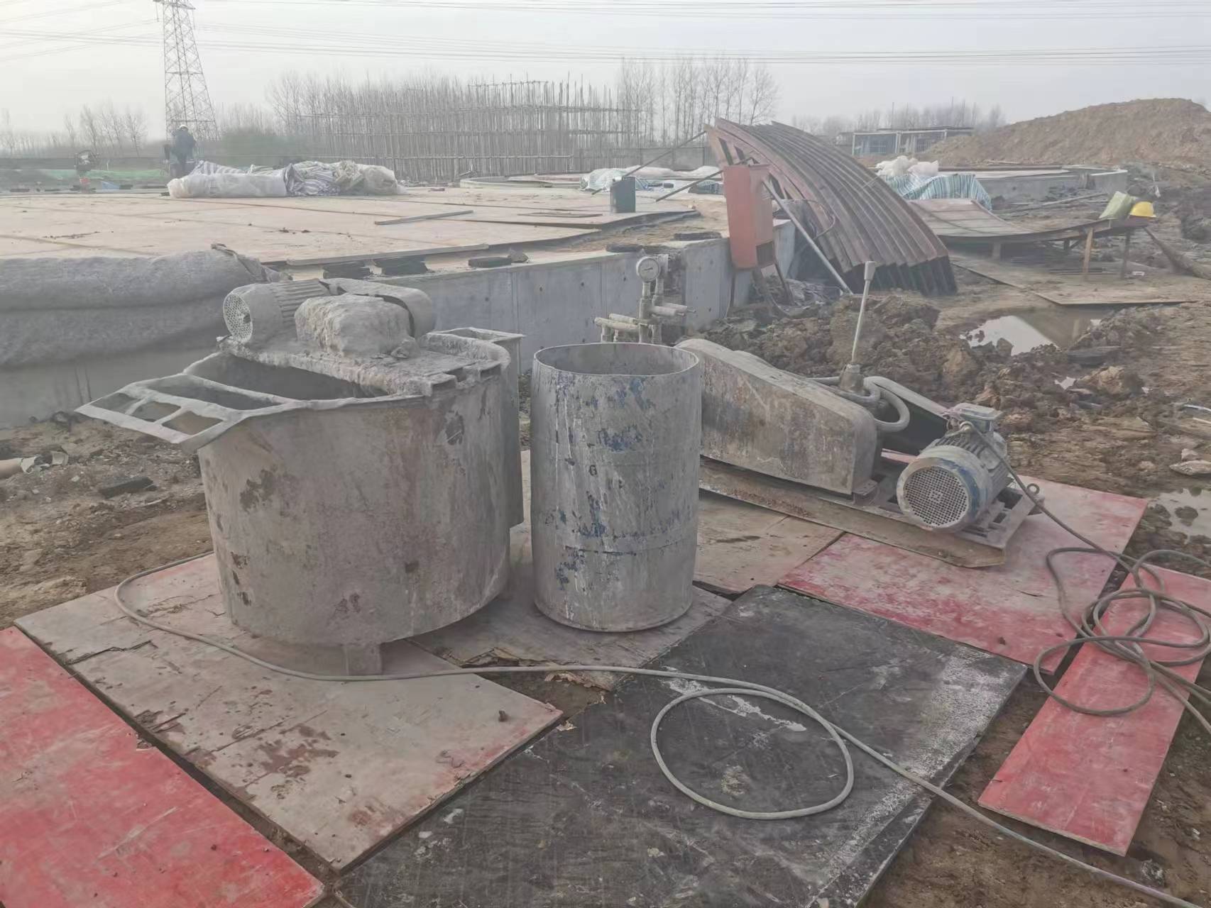 萨嘎回填土注浆